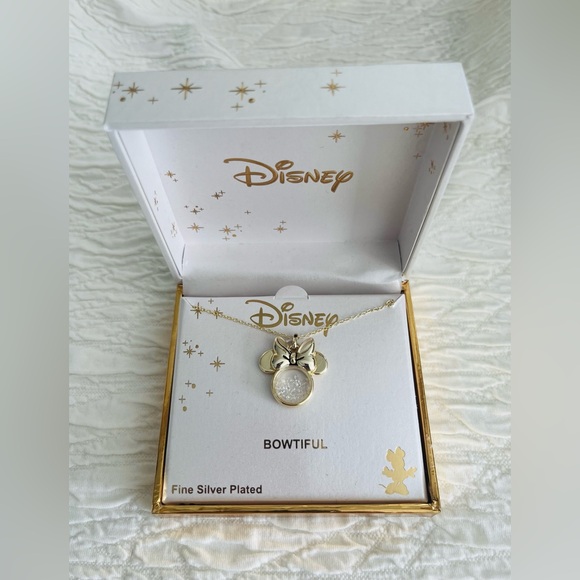 Bauble Bar Minnie Mouse Necklace, New in Box - Picture 2 of 3